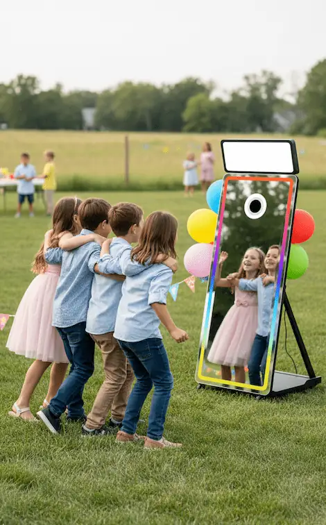 Fotomaton Espejo Mágico en Fiesta Infantil